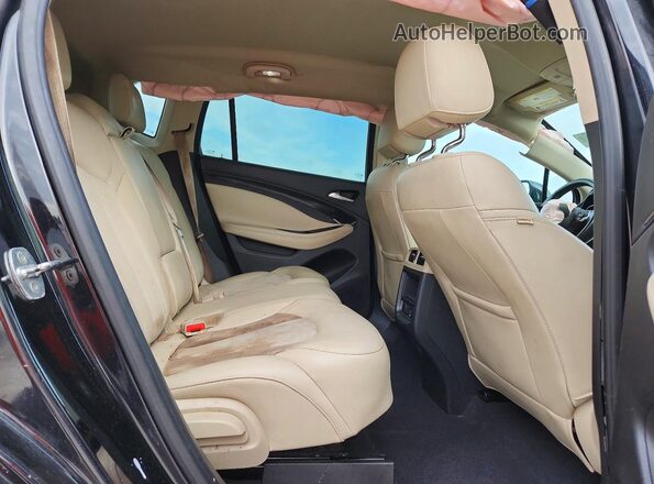 LRBFXCSA7HD027793 2017 BUICK ENVISION Black Vista interior trasera