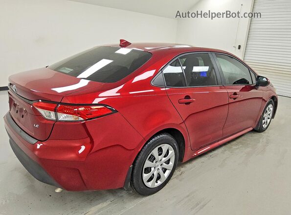 5YFB4MDE1SP240807 2025 TOYOTA COROLLA Красный Задняя правая четверть