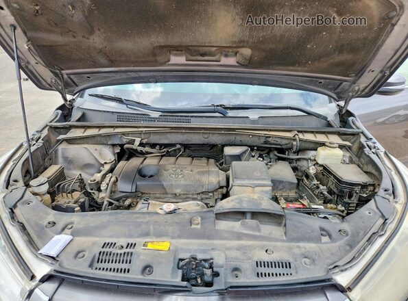 5TDZARFH3JS034471 2018 TOYOTA HIGHLANDER Gray VIN კოდის სტიკერის ხედი