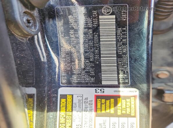 4T1B61HK2JU109942 2018 TOYOTA CAMRY Black 