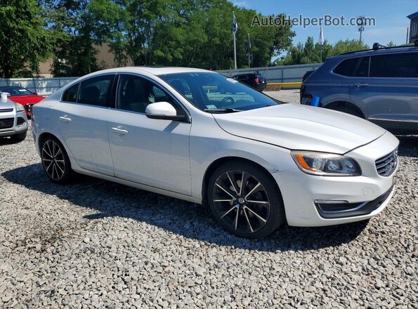YV1612TK9G2406707 2016 VOLVO S60 White წინა ხედი