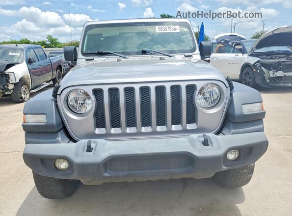 1C4HJXDN3LW199271 2020 JEEP WRANGLER Silver Vista trasera