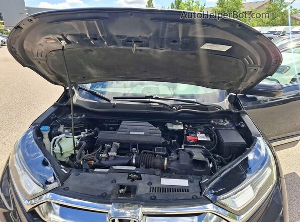 2HKRW2H9XHH136588 2017 HONDA CR-V Серый Вид панели приборов