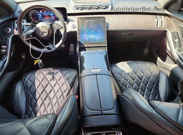 W1K6G7GB8NA077454 2022 MERCEDES-BENZ S Серый Вид щитка приборов
