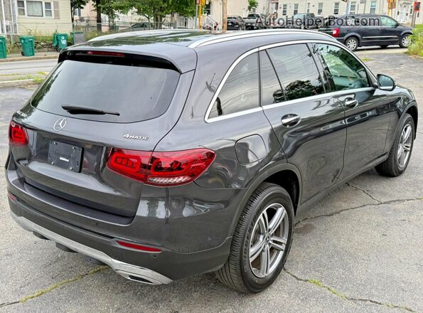 W1N0G8EB8MV302853 2021 MERCEDES-BENZ GLC-CLASS Black წინა მარჯვენა