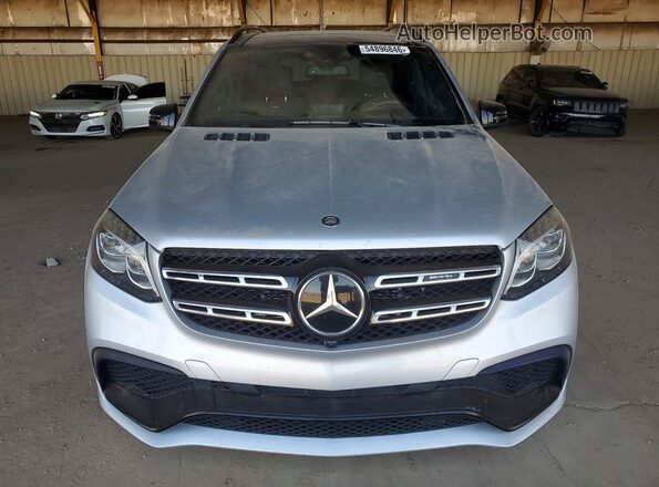 4JGDF7FE0HA872787 2017 MERCEDES-BENZ GLS Silver Vista trasera