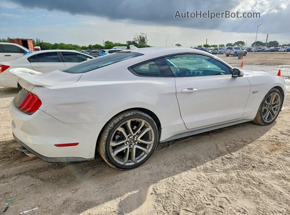 1FA6P8CF0P5309040 2023 FORD MUSTANG Белый Передняя правая четверть