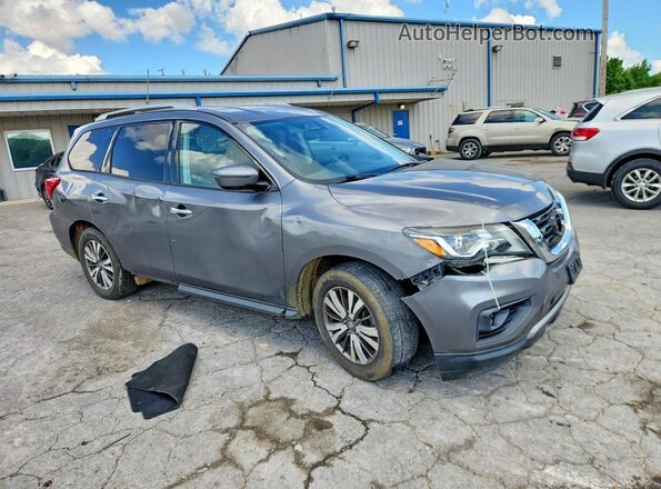 5N1DR2MN8KC627566 2019 NISSAN PATHFINDER Gray Դիմացի տեսք