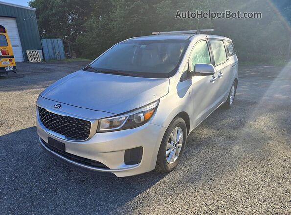 KNDMA5C1XJ6406169 2018 KIA SEDONA Gray უკანა მარცხენა