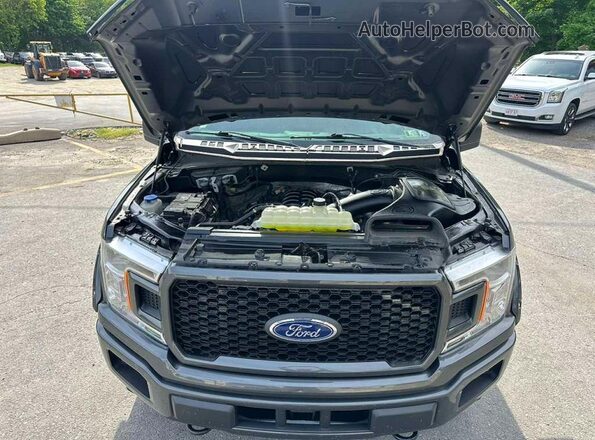 1FTEW1E59KFC43322 2019 FORD F150 Черный Вид сзади