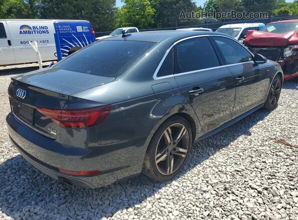 WAULMAF48JA145667 2018 AUDI A4 Gray Przód prawy