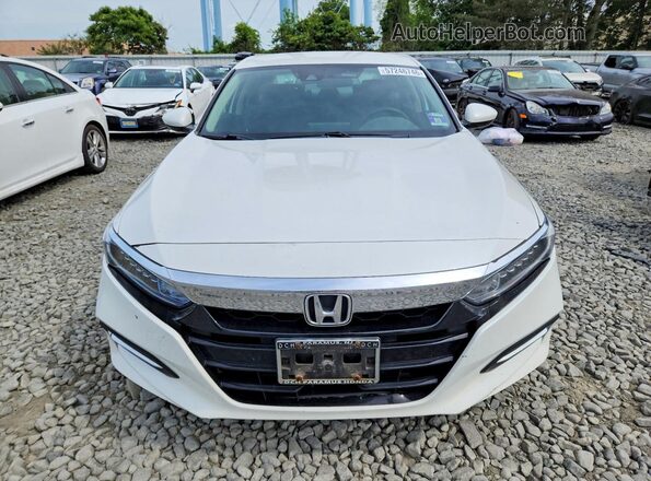 1HGCV3F10LA002170 2020 HONDA ACCORD White Rear view