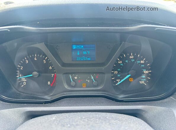 1FMZK1ZM6KKB28467 2019 FORD TRANSIT White 