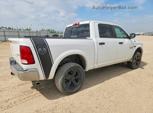 1C6RR7LM7GS333807 2016 RAM 1500 Белый Передняя правая четверть