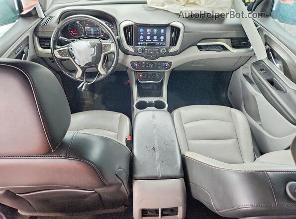 3GKALPEX6JL201596 2018 GMC TERRAIN Charcoal Սարքավորումների վահանակի տեսք