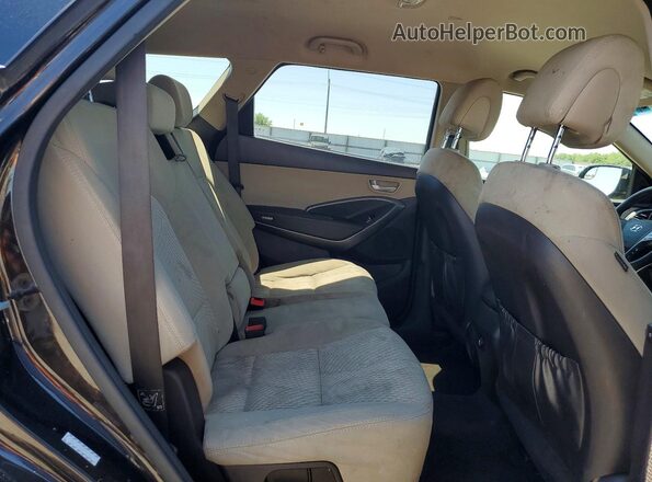 KM8SMDHF7HU176220 2017 HYUNDAI SANTA Brown Vista del compartimento del motor