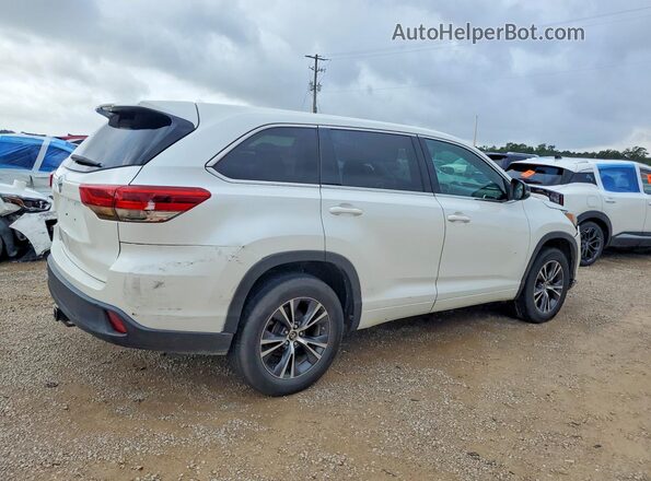 5TDZZRFH6HS231640 2017 TOYOTA HIGHLANDER Белый Передняя правая четверть