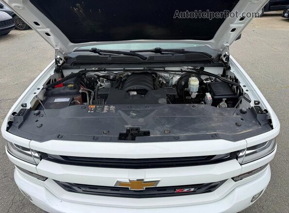 1GCVKREC0GZ404235 2016 CHEVROLET SILVERADO White წინა პანელის ხედი