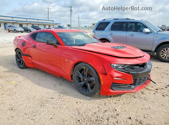 1G1FH1R78K0139622 2019 CHEVROLET CAMARO Red წინა ხედი