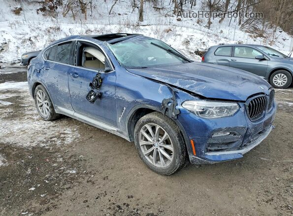 5UXUJ3C58KLA58738 2019 BMW X4 Blue 