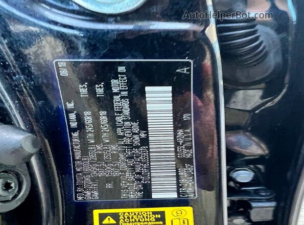 5TDJZRFH6JS558378 2018 TOYOTA HIGHLANDER Black 