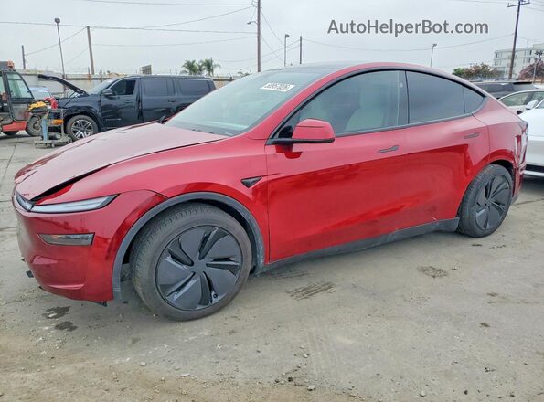 7SAYGDEE8TF431706 2026 TESLA MODEL Red უკანა მარცხენა