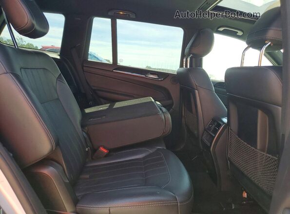 4JGDF6EE6HA847839 2017 MERCEDES-BENZ GLS Silver Vista interior trasera