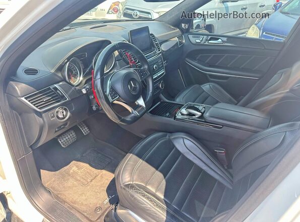 4JGDF7FE6JB065206 2018 MERCEDES-BENZ GLS White უკანა სავარძლების ხედი