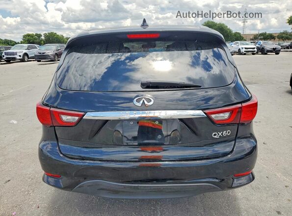 5N1DL0MN8KC555886 2019 INFINITI QX60 Black Вид салону спереду