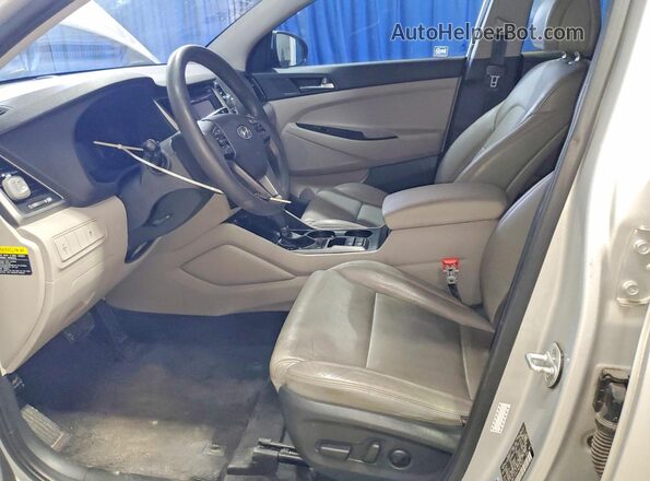 KM8J33A47HU376323 2017 HYUNDAI TUCSON Silver Вид панелі приладів