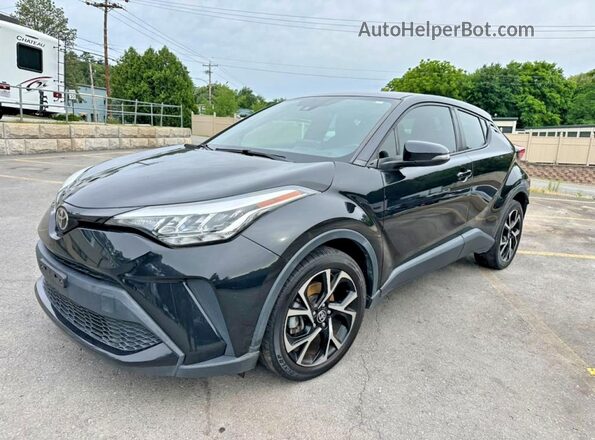 JTNKHMBX5L1078173 2020 TOYOTA C-HR Black Задня ліва чверть
