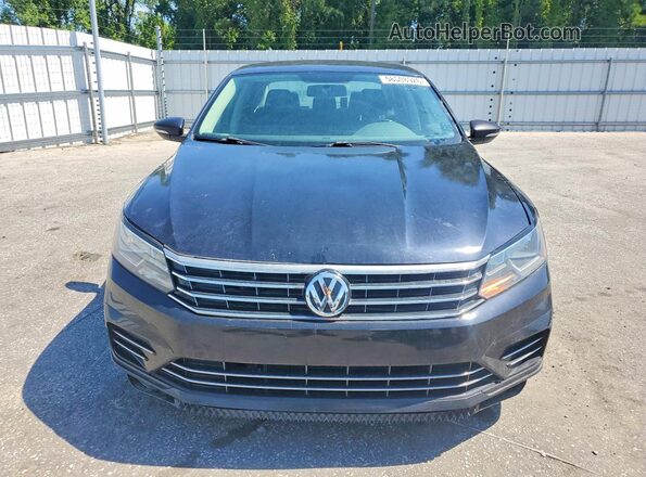 1VWDT7A36HC010551 2017 VOLKSWAGEN PASSAT Черный Вид сзади