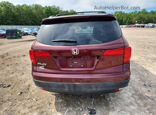 5FNYF5H58JB011426 2018 HONDA PILOT Maroon Vista interior delantera
