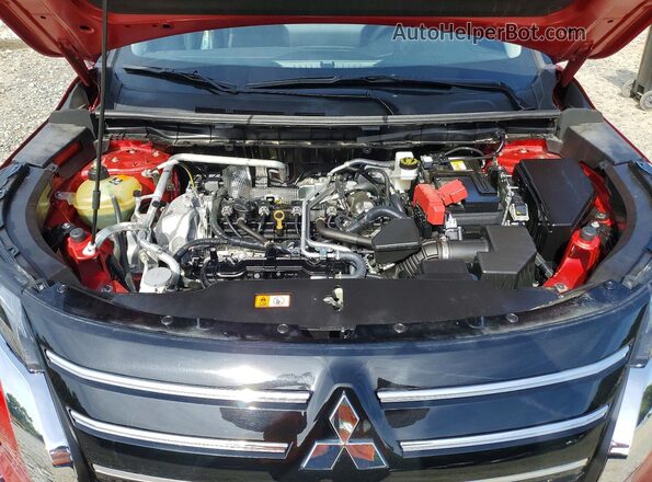 JA4J4VA84SZ038561 2025 MITSUBISHI OUTLANDER Red Вид наклейки з VIN-кодом
