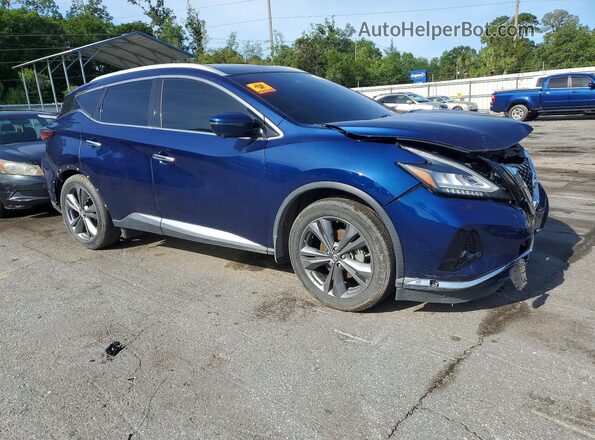 5N1AZ2MJ2KN121719 2019 NISSAN MURANO Blue 