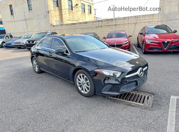 W1K3G4FB4LW046477 2020 MERCEDES-BENZ A Черный Задняя левая четверть
