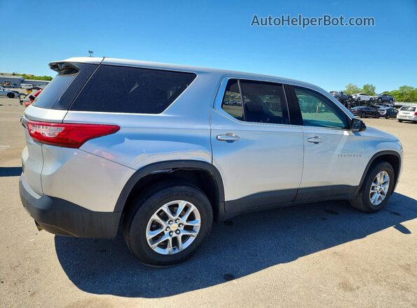 1GNERFKW1KJ135685 2019 CHEVROLET TRAVERSE Silver 