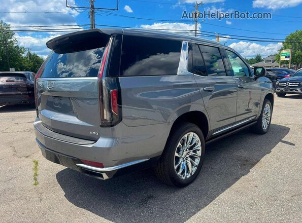 1GYS4DKL1MR346498 2021 CADILLAC ESCALADE Gray Przód prawy
