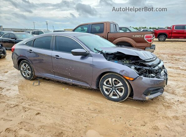 19XFC2E50GE005542 2016 HONDA CIVIC Gray 