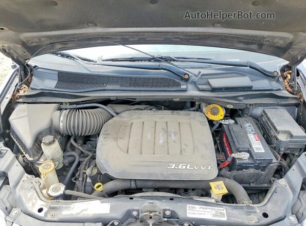 2C4RDGBG7GR252228 2016 DODGE CARAVAN Gray VIN კოდის სტიკერის ხედი