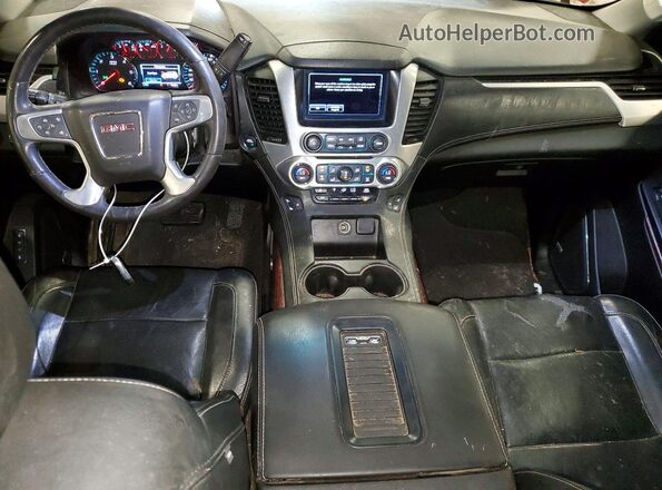 1GKS2BKC6HR174785 2017 GMC YUKON Red Vista del cuadro de instrumentos