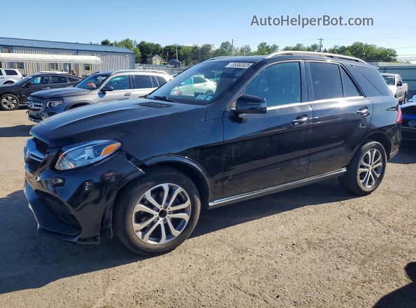 4JGDA5JB6GA803651 2016 MERCEDES-BENZ GLE Черный Задняя левая четверть