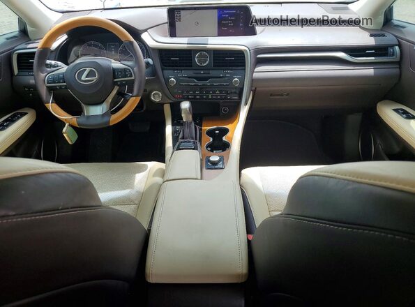 2T2ZZMCA3JC108964 2018 LEXUS RX White Widok zestawu wskaźników