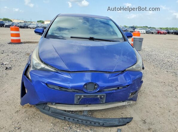 JTDKARFU9G3519710 2016 TOYOTA PRIUS Blue Vista trasera