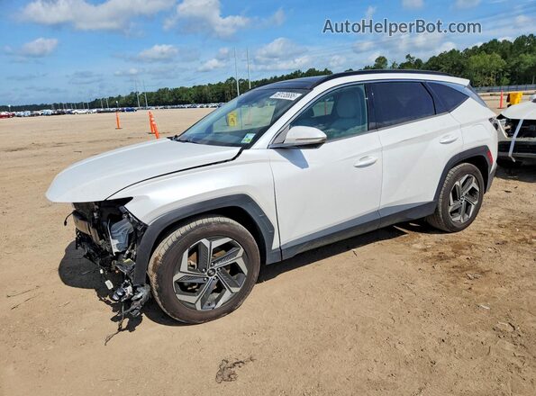 5NMJE3AE2NH024910 2022 HYUNDAI TUCSON Белый Задняя левая четверть