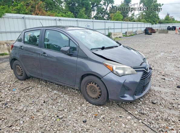 VNKKTUD34HA075731 2017 TOYOTA YARIS Charcoal Вид спереду