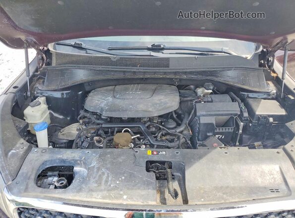 5XYPG4A52GG011095 2016 KIA SORENTO Silver Widok komory silnika