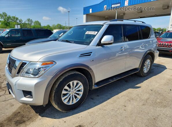 JN8AY2NC6JX502083 2018 NISSAN ARMADA Silver 