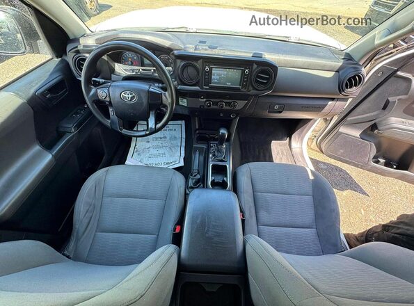 5TFRX5GNXGX059544 2016 TOYOTA TACOMA Угольный Вид щитка приборов