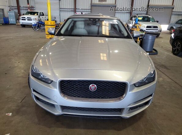 SAJAR4BN6HA955502 2017 JAGUAR XF Silver Вид ззаду